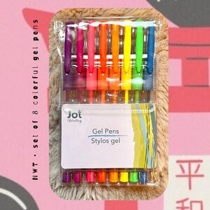 🏷️ colorful vibrant ballpoint writing pens set of 8